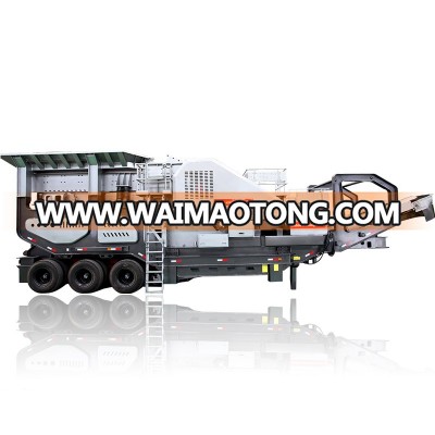 Energy saving free shipping limestone mobile crusher in india for sale